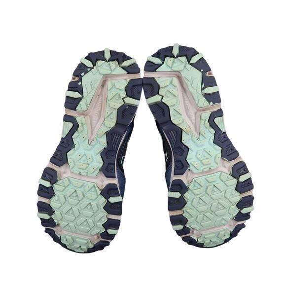 New Balance Shoe Women 7.5 Athletic Trail Running Sneaker All Terrain 410v6 Blue - Picture 13 of 16